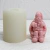 3D Santa Claus Mold Silicone Candle Mold Decorative Mould For Making Home Ornaments Plaster Moulds For Art Craft Casting Molds