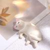 Cute Simulated Cat Fridge Ornaments Simulation Lazy Cat Miniatures  Home Decor