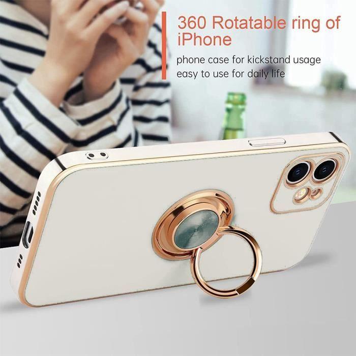 Schutzhülle - Luxus - für iPhone 13 Pro Max - Flexibel - Stoßfest - Goldrand