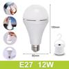 New 7W/9W/12W/15W Emergency Light Bulb 85-265V Portable LED Light Bulb E27 Rechargeable Bulb Home