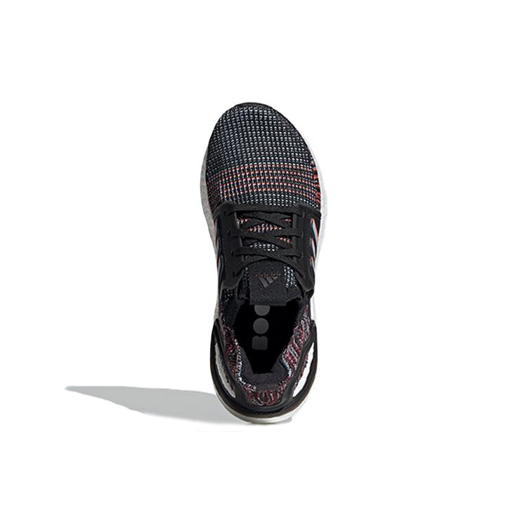 New adidas Ultraboost 19 Core Black Hi Res Coral GS EF0930
