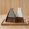Stylish Mini Broom and Dustpan Set for Indoor Use, Perfect for Tabletops, Study Desks, Cars, Kitchens, Sofas, and More. Includes a Short Broom, Flexib