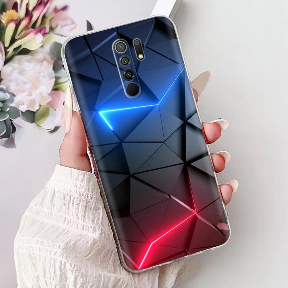 Phone Case For Xiaomi Redmi 9 Case Soft TPU Silicone Back Cover for Xiaomi Redmi 9 Redmi9 Case Transparent Bumper Cover Fundas