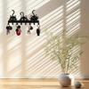 Wall Mount Cat Key Holder Festive Home Decor Utility Hooks