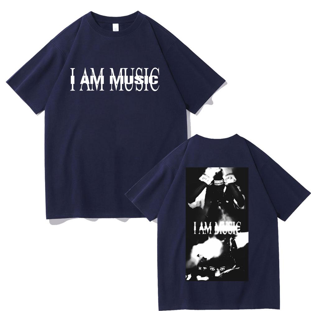 Rapper Playboi Carti Soy Música Nuevo Álbum Camiseta con Estampado a Doble Cara para Hombre Merch Opium Camiseta Unisex para Mujer Hip Hop Camisetas Vintage