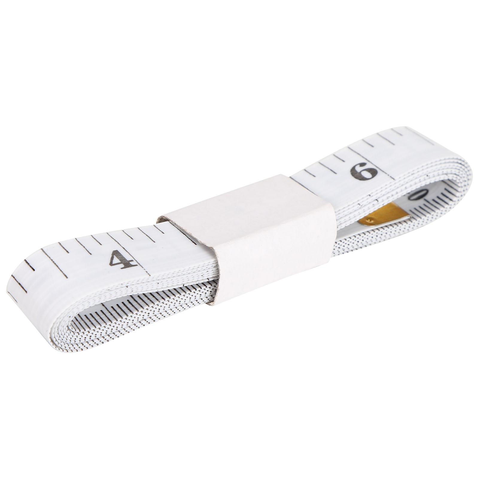 

Мягкая сантиметровая лента 150 см 60 дюймов из ПВХ-пластика для измерения окружности груди и талии