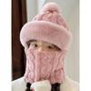 Winter Winter Ear Protection Mask Integrated Hat Outdoor Thickened Cycling Fleece Windproof Cycling Scarf Warm Baotou