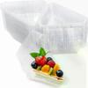 50/100Pcs Clear Triangle Dessert Box Reusable Food Packing Stackable Sandwich Holder for Fruit Cake - Cake Slice Container
