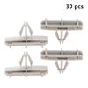 30Pcs 55157055AA Car Wheel Moulding Clips Fender Flare Pin for Jeep Liberty Jeep Grand Cherokee Dodge Nitro Car Interior Parts