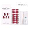 Trending UV Gel Nail Stickers: 3D Hot Stamping, Semi-Cured Light Therapy Design