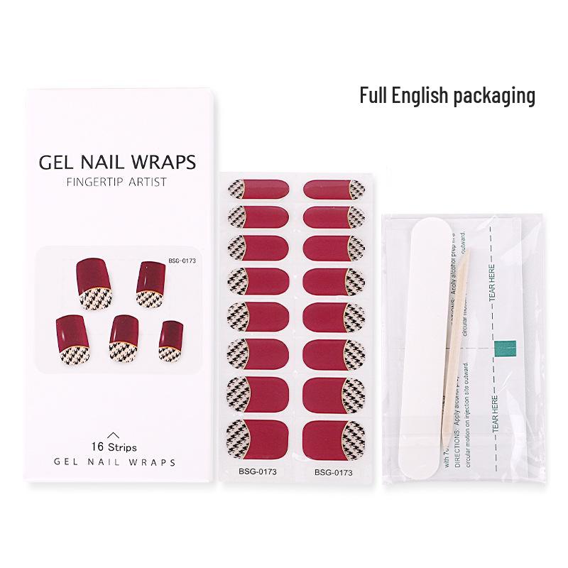 Trending UV Gel Nail Stickers: 3D Hot Stamping, Semi-Cured Light Therapy Design