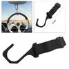Steering Wheel Hook Aluminum Alloy Hook Hanging Car Hanging Accessories Black, Black, 80mm