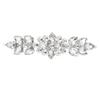 Applique Strass Verre Exquise Éblouissante Fleur Strass Verre Patch pour Vêtements Robe de Mariée