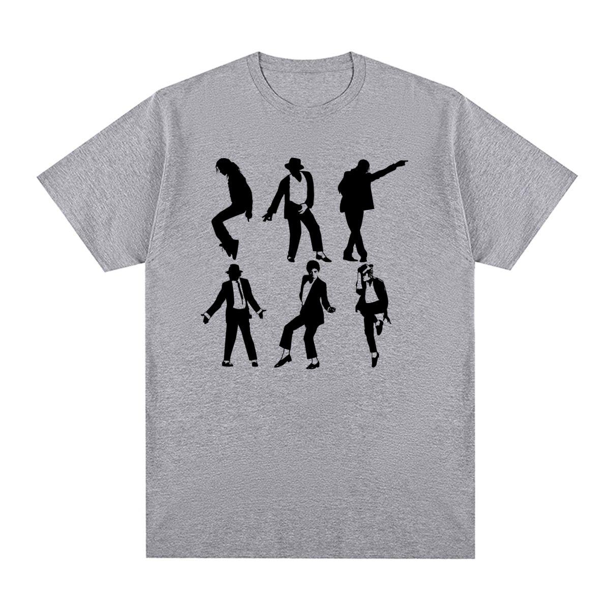 

Michael Jackson Popular Singer Dance Vintage T-shirt Cotton Men T shirt New Tee Tshirt Womens Tops M