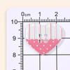 Heart Pattern Button Set for DIY Crafts: Cute Handmade Sewing, Clothing Decor, Hair Ties, Bracelets, and Charms