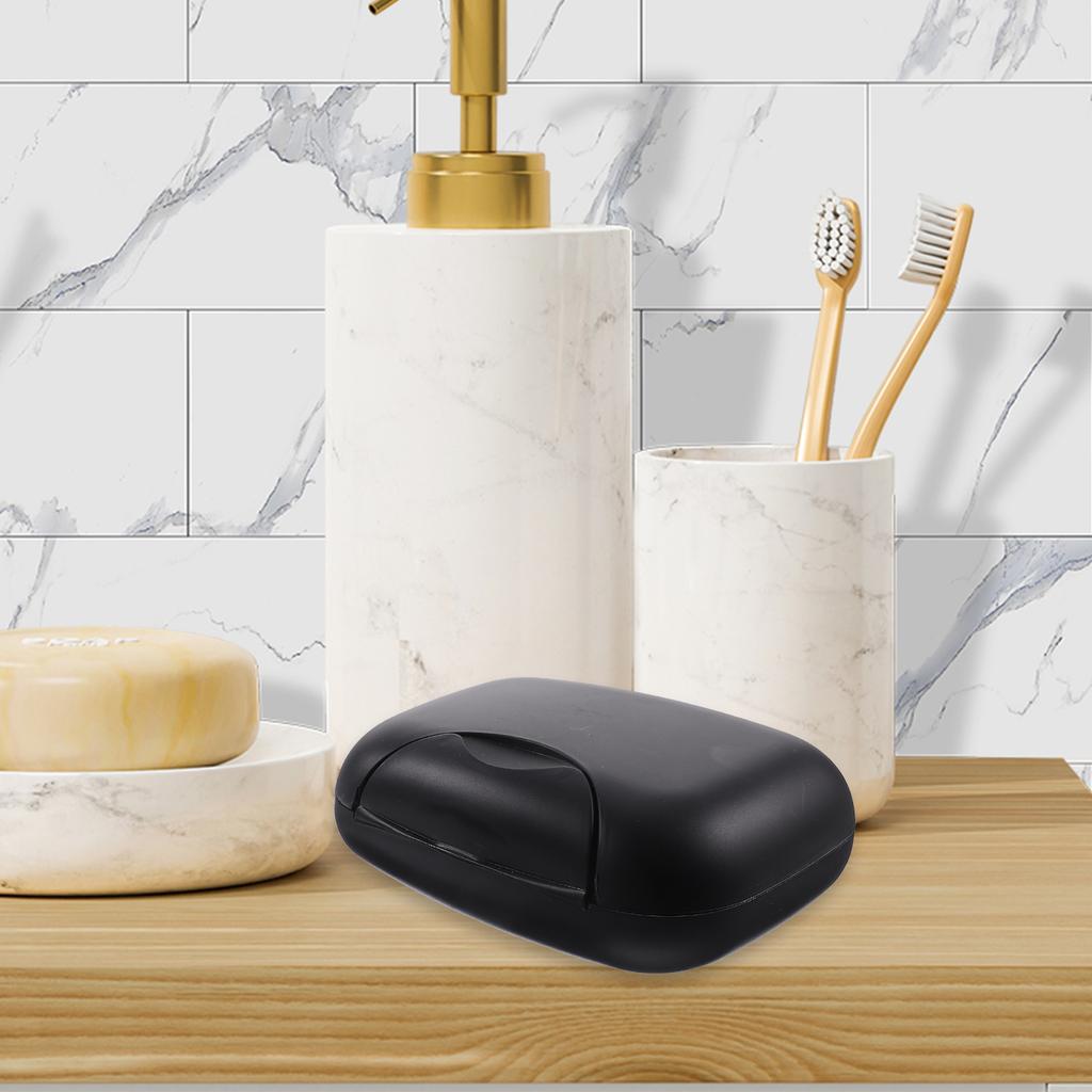 2Pcs Waterproof Soap Box Portable Sealing Soap Dish Holder Travel Soap Basket Container Storage Household Merchandises
