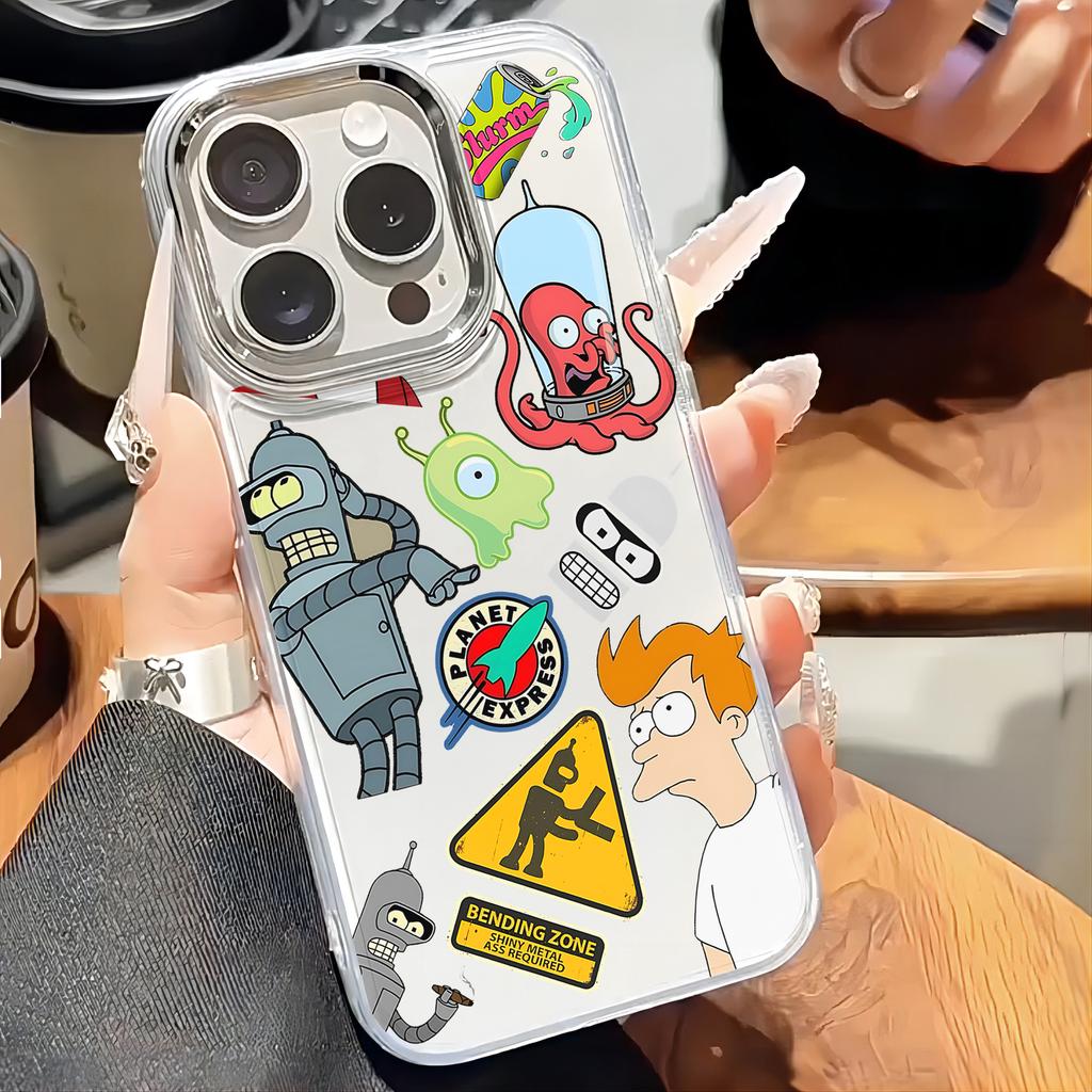 F-Futurama Phone Case for Samsung Galaxy A56 A36 A26 A06 A55 A35 A16 A06 A54 A34 A25 A24 A15 A14 A05S A05 A73 A53 A33 4G 5G