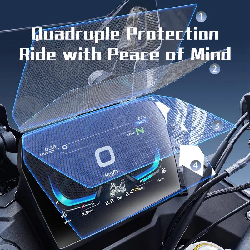 For Loncin VOGE Valico DS900X DSX DS 900X Motorcycle Accessories Scratch Cluster Screen Dashboard Protection trument Film