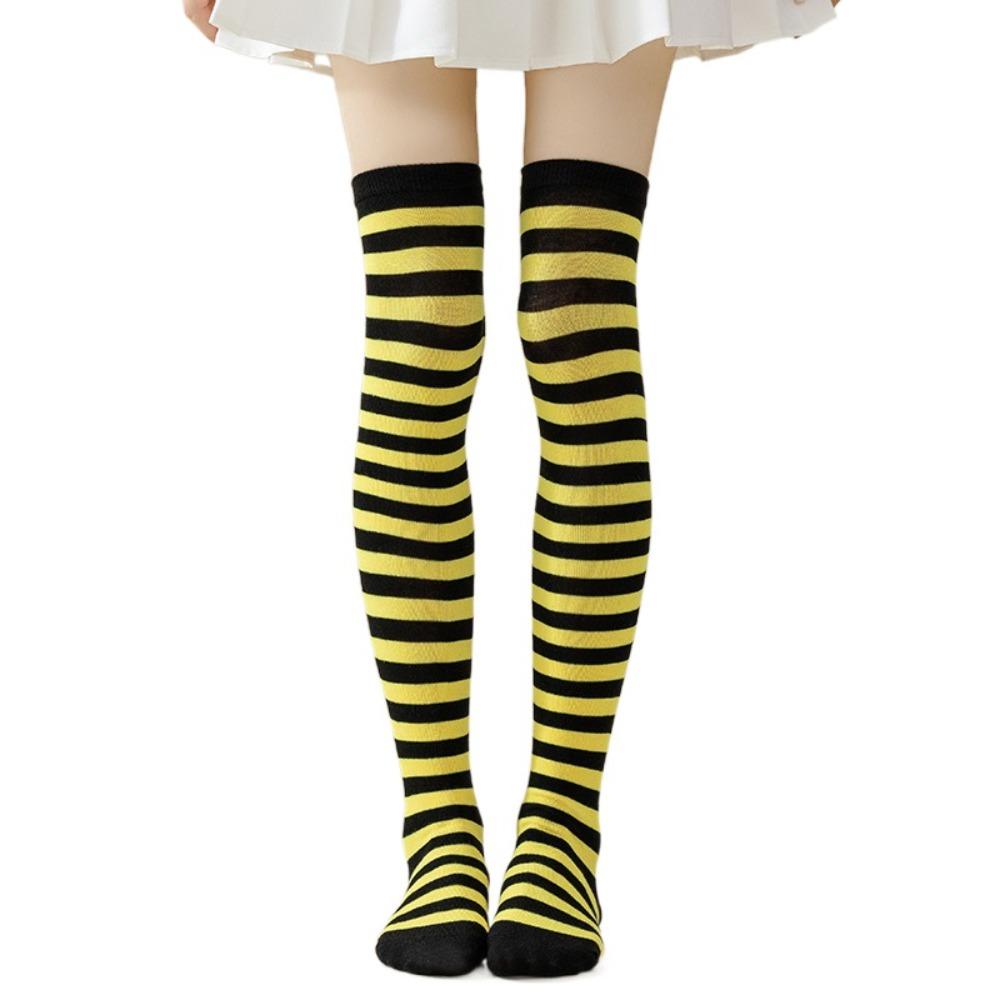 Japanese Style Over Knee Socks Absorb Sweat Knee Thigh High Socks  Festival Supplies