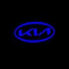 AIB1 2pcs LED Car Interior Door Welcome Light Ghost Shadow Projector Logo Light for KIA Cerato 2005-2012 Decoration Auto Accessoires