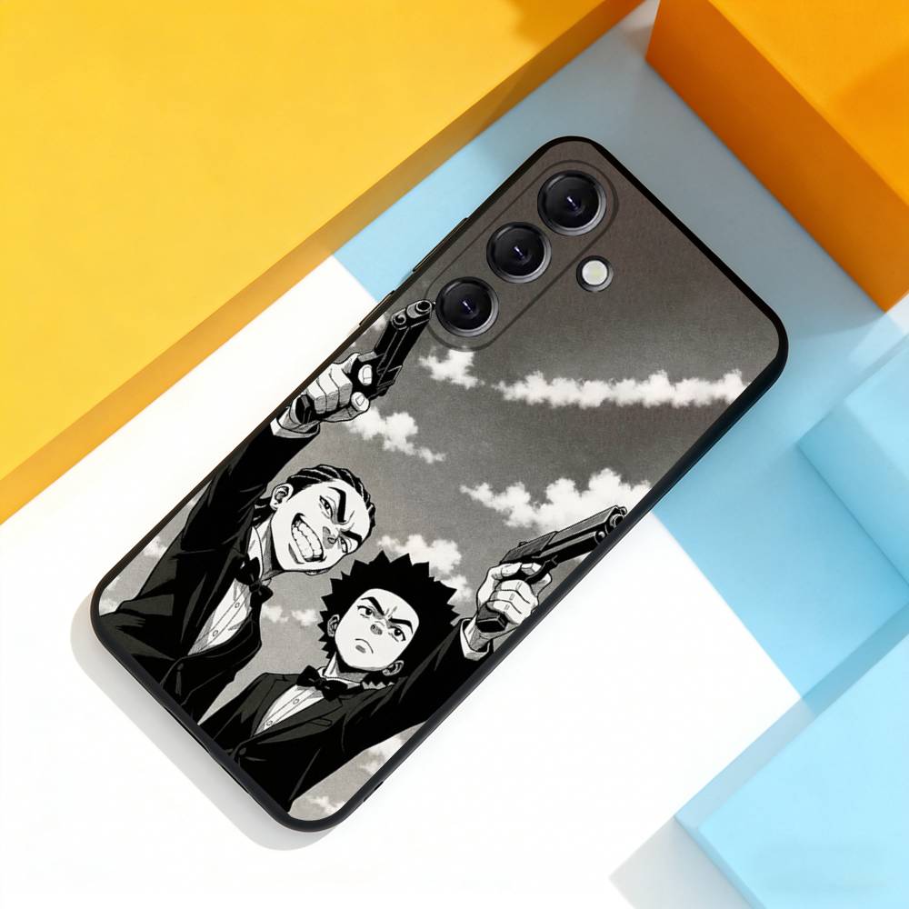 The B-Boondocks Cool For Samsung Galaxy A 22,71,53,52,51,72,73,5G,Note,J7,8,9 Phone Case Soft Black Cover
