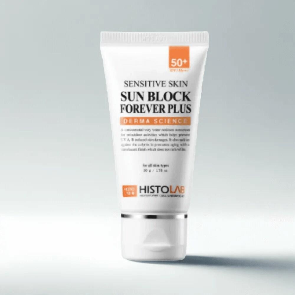 

Сонцезахисний крем для чутливої ​​шкіри HISTOLAB Forever Plus 50 г