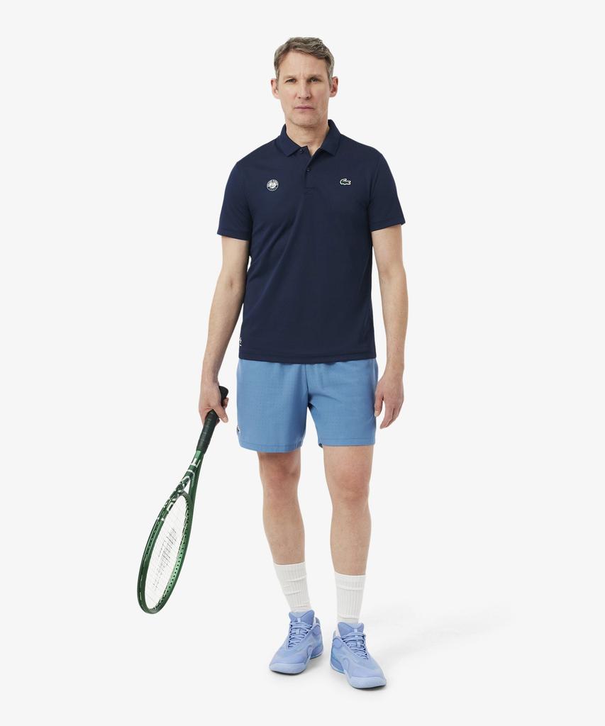 LACOSTE Men'S Roland Garros Daniil Medvedev Short Sleeve Polo Shirt Dh0334-56G 166