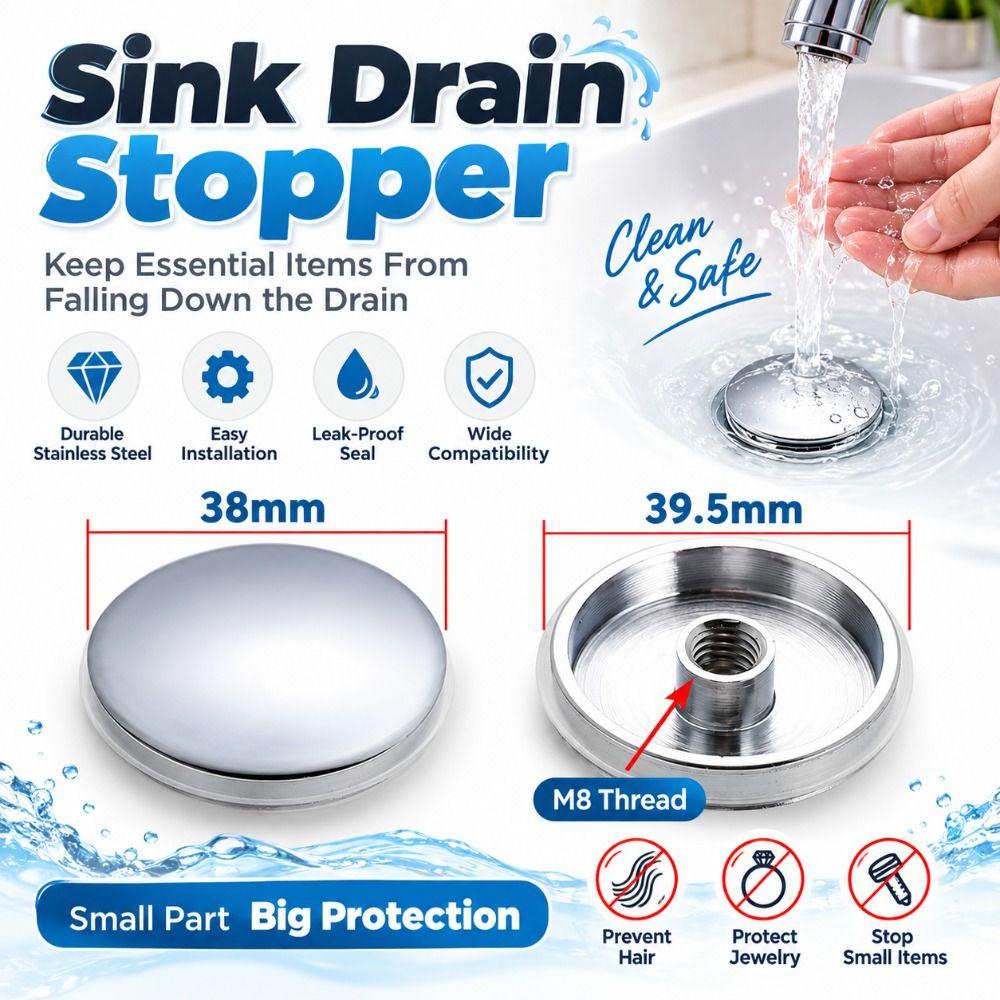 Pop-up Sink Drain Stopper 38mm Wash Basin Plug New Basin Drain Stopper  for Wash Basin