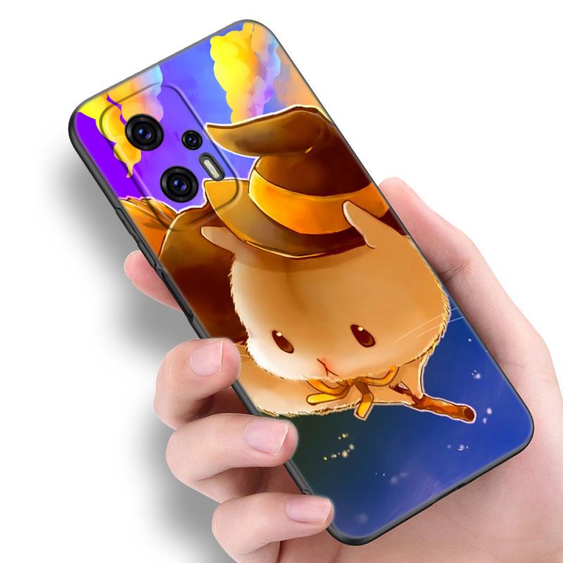 Χαριτωμένη όμορφη μαύρη θήκη σιλικόνης για κατοικίδιο χάμστερ για Xiaomi POCO X3 X4 NFC F5 M3 M4 M6 X5 X6 Pro F3 F4 GT 5G C55 C65 M5