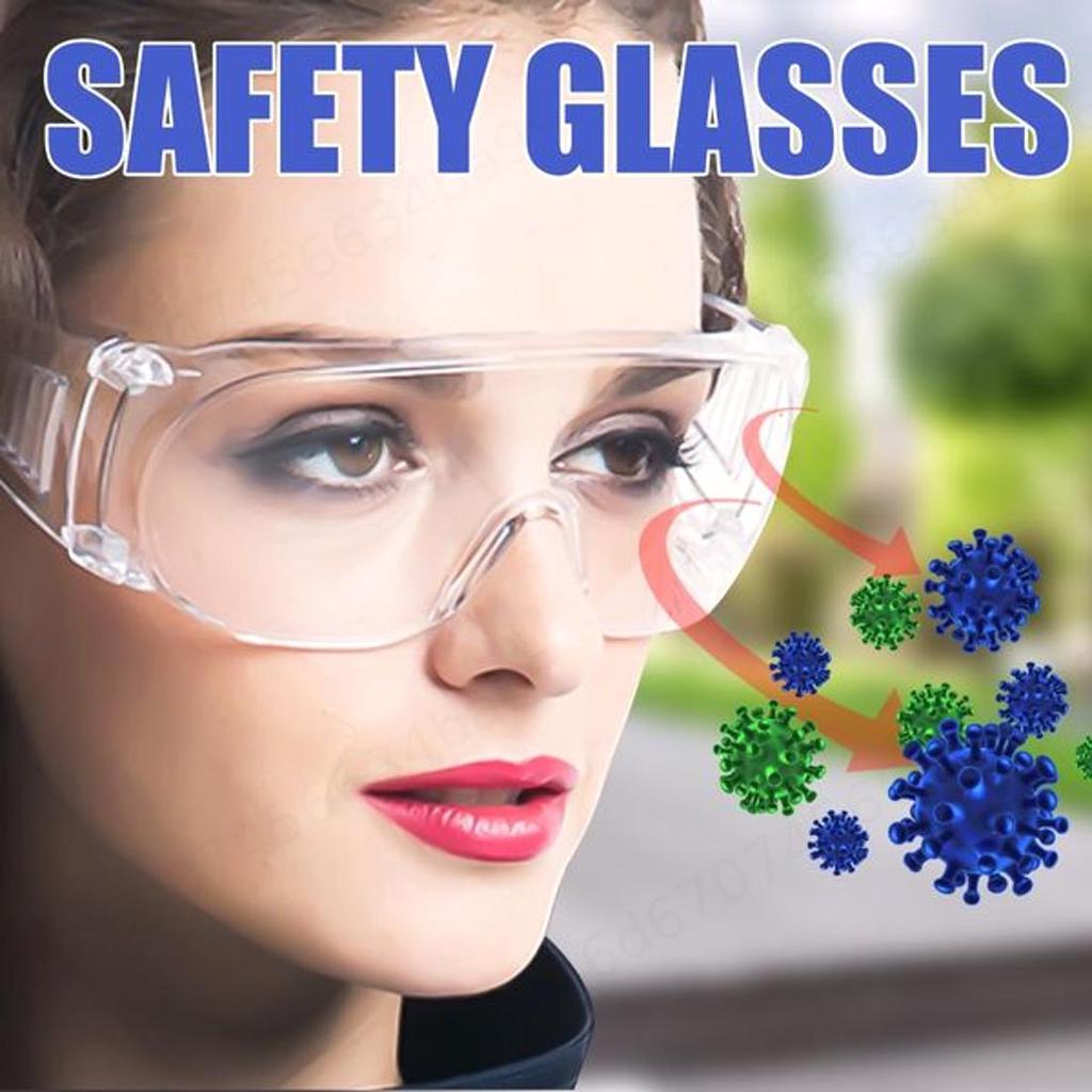 PCSafety Glasses Eye Protection Virus Prevention AntiDust&Shock