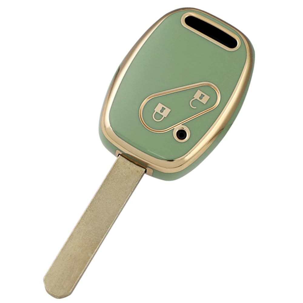 

[Kinotaka] Ексклюзивний чохол для ключів Honda з ТПУ для безключових ключів, 2 кнопки, Accord / Elysion зелений
