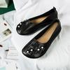 Fashion Shoes for Women Shallow Mary Jane Round Toe Slip-on Soft Bottom Woman Flats Lastest Korean Style Genuine Mark Cheap Liquidation