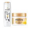 Pantene Black & Shiny Shampoo & Repair Hair Mask Set