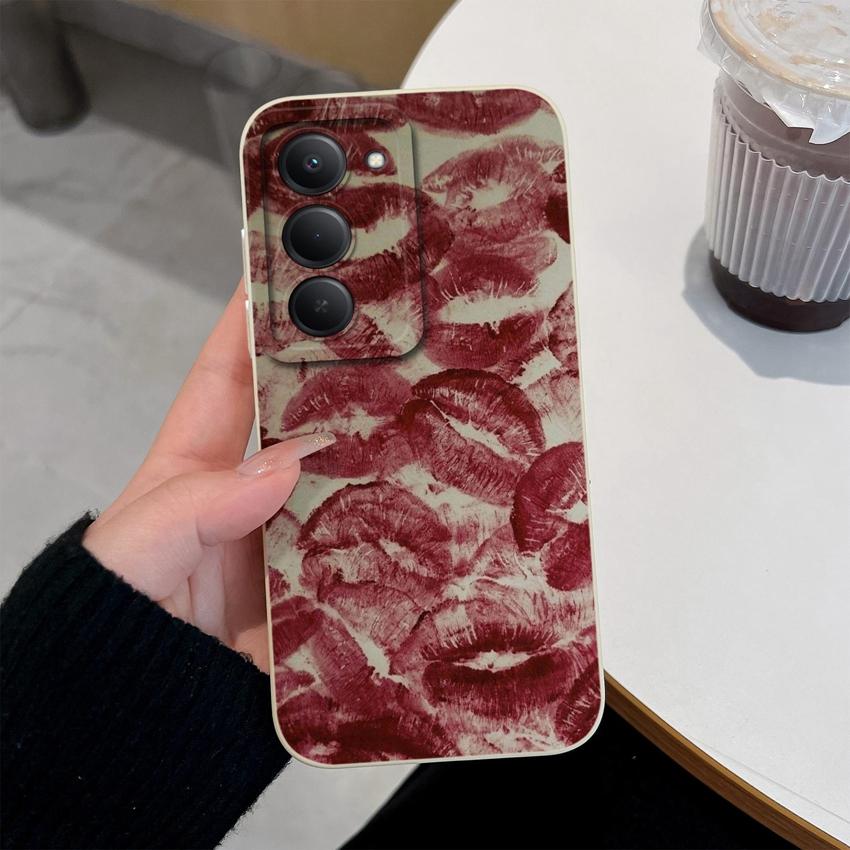 Premium Protective Case For Redmi 15 10 11 15C 12C 10C Note 14 Pro Plus 14S Beautiful Brown Leaf Patterns Liquid Silicone Phone Cover For Redmi Casing