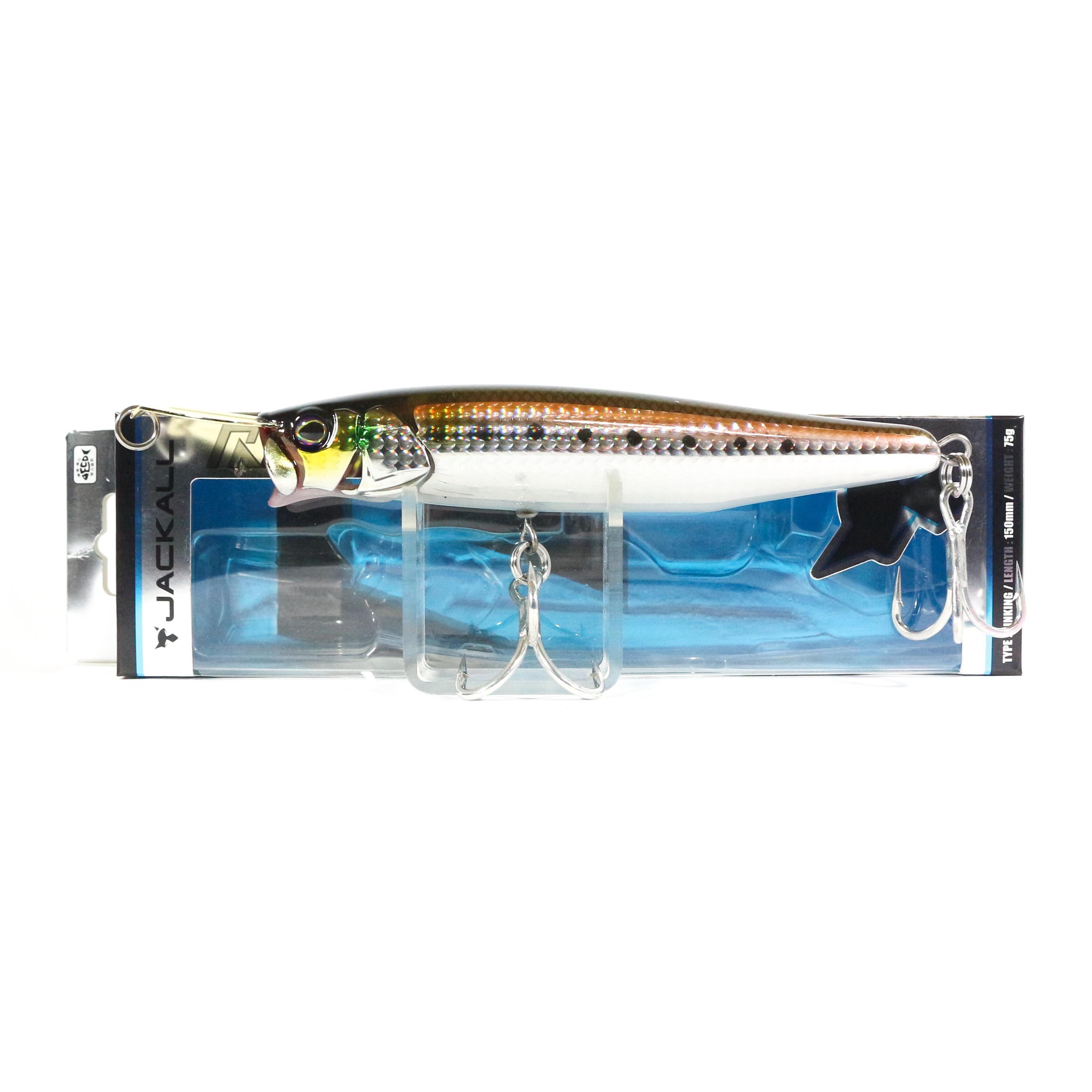 

Jackall Riser Bait 015P 150 мм Топовая тонущая приманка Panic Iwashi (1120)