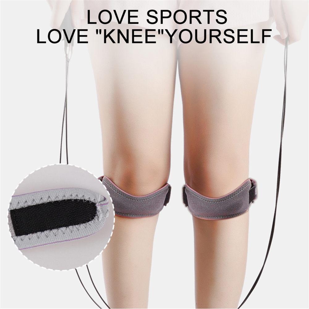 1Pcs Adjustable Patella Kneecap Band Silica Gel Knee Tendon Strap Protector Knee Pad Running Exercise Cycling Gym Knee Support
