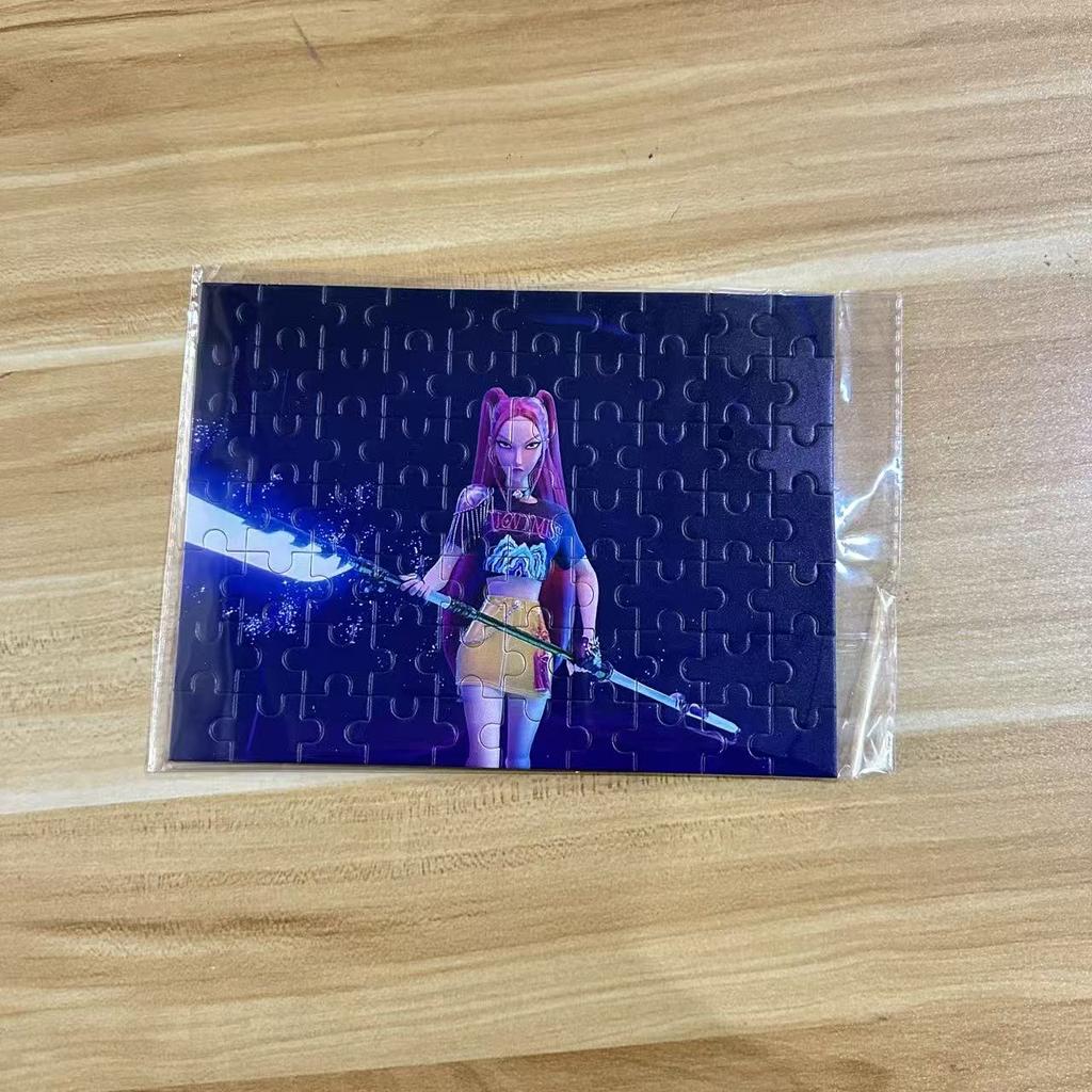 Surrounding KPop Devil Hunter Puzzle Game KPop Devil Hunter Rumi Mila Zoe Puzzle Model Toy