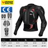 Motorradjacke Herren Moto Körperschutz Motocross Rennjacke CE-Zulassung Motorrad Moto Schutzausrüstung