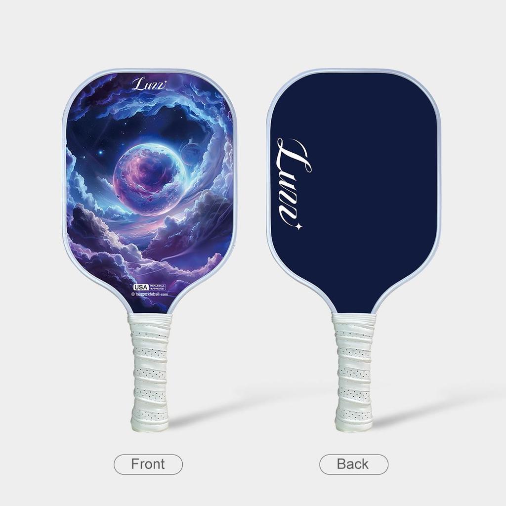 Luzz T700 Carbon Fiber Pickleball Paddles Sandblasted Surface USAP Approved Pickle Ball Rackets for All Skill Level