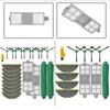 1 Conjunto Para Roomba 205 Para Compactador de Pó Para Combo Escova Principal Lateral Filtro Pano de Mopa Acessórios Aspirador de Pó Peça de Reposição Para Substituir