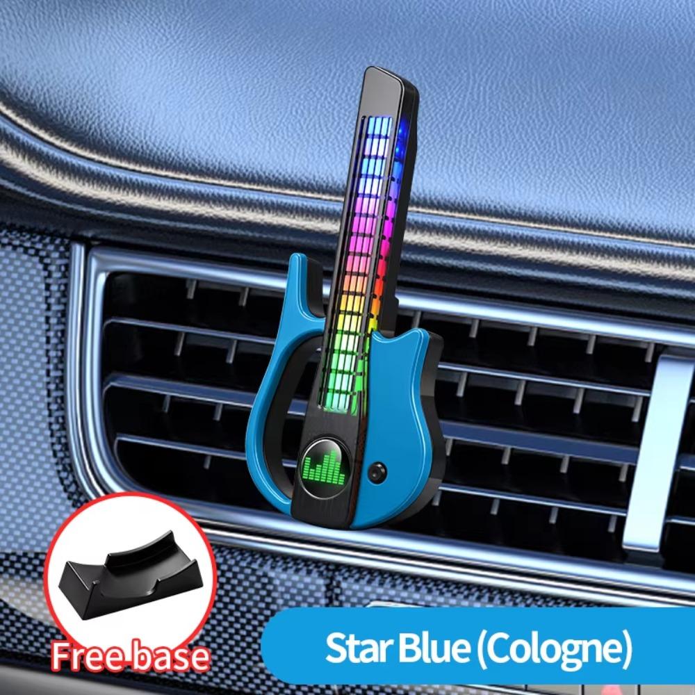 Music Rhythm Car Aromatherapy Colorful Car Vent Clip Car Air Outlet Freshener  Car Dashboard