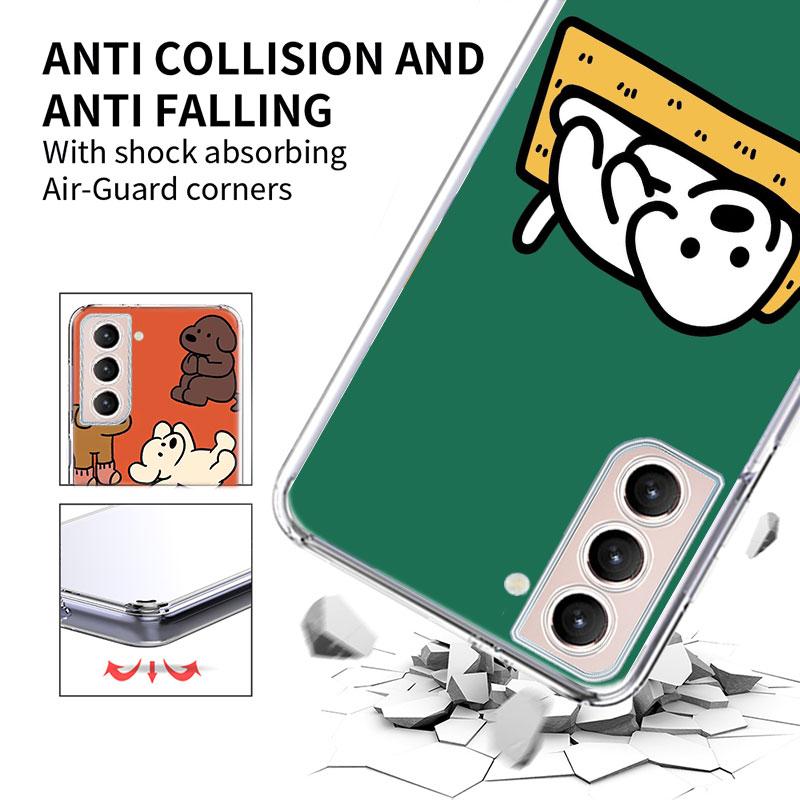 Cute Matsui Art Phone Case For Samsung Galaxy S25 Edge S24 S23 FE S21 S20 S10 Plus S22 S26 Ultra Cover Clear Cases TPU Capa Shel