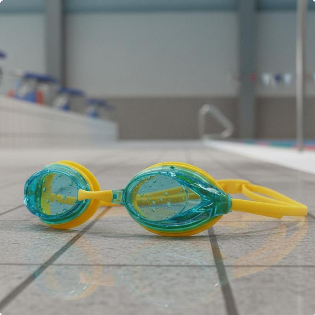 Racing Aquatic Goggles Waterproof Mirrored Performance Goggles Swimming Equipment Hydrodynamic Adjustable Fit for Adults