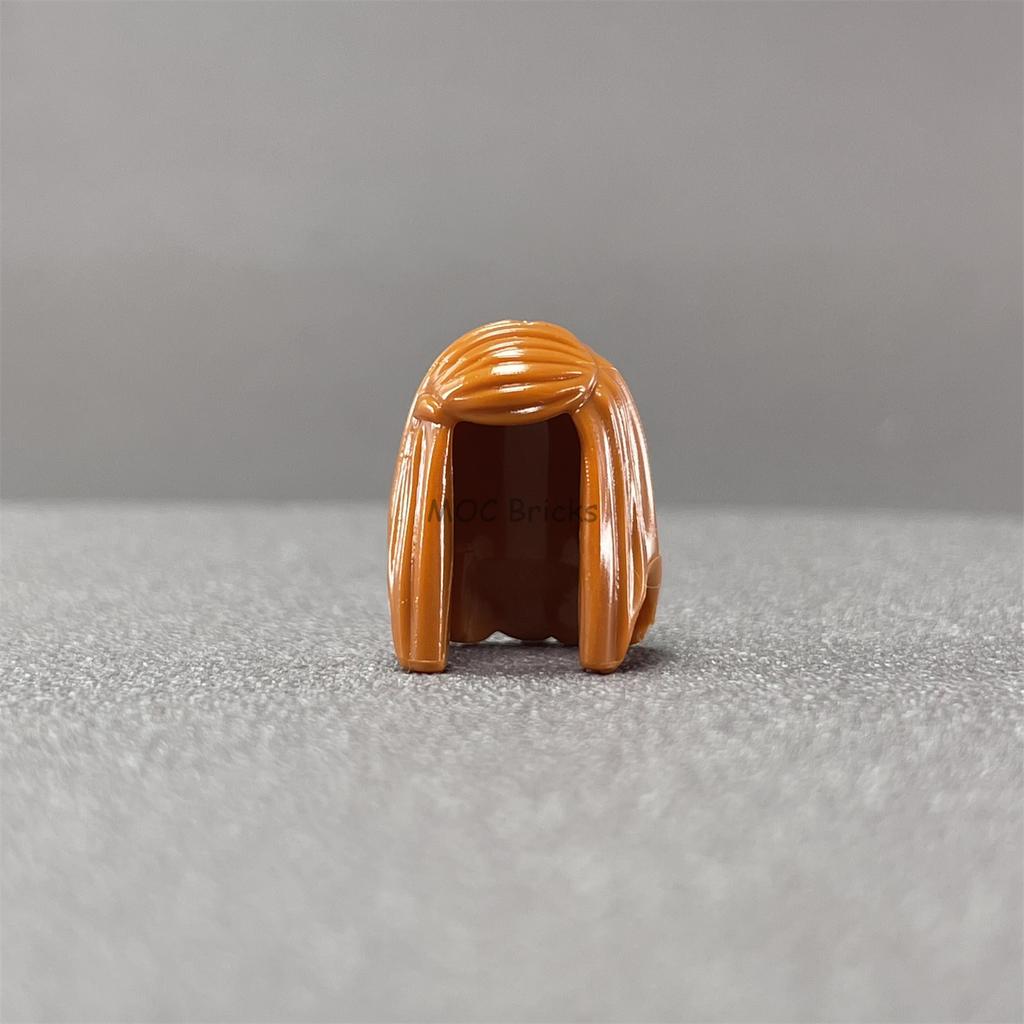 5 Stück/Los MOC Steine Weibliche Haare Zusammengebaute Partikel Bausteine Zubehör Kinderspielzeug Plastikpuppen