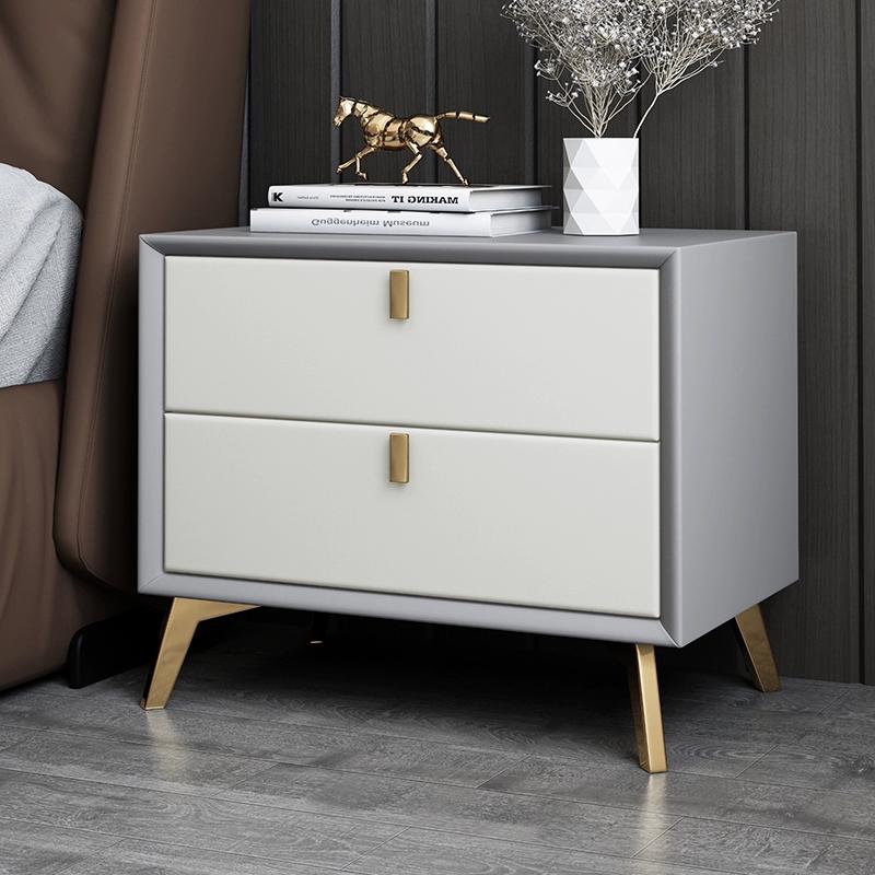 Bedside Cabinet Solid Wood Simple Modern Small Light Luxury Storage Bedroom Bedside Narrow