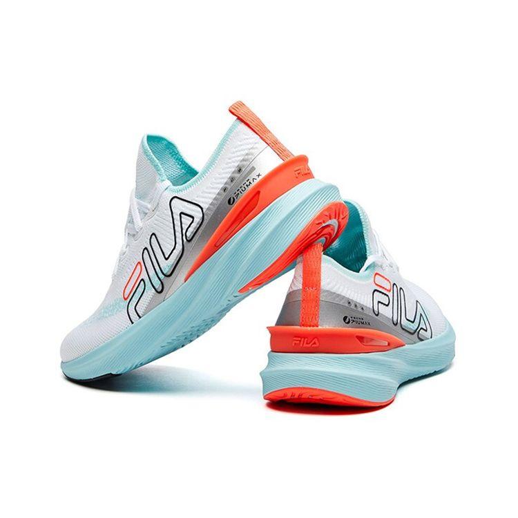 FILA Athletics Comfortable Fabric Low-Top Casual Running Shoes Women sneaker White Blue A12W112202FFW