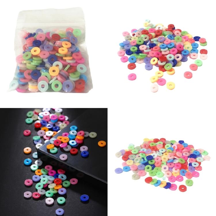 200pcs Bead Spacers for DIY Bracelets Beading Necklace Spacers Beads Craft Kits