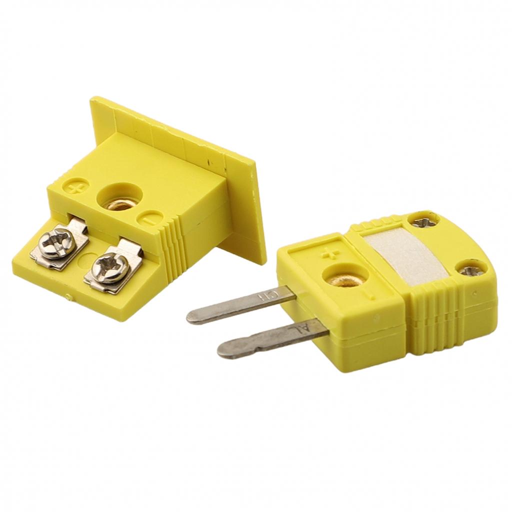 K Type Thermocouple Alloy Connector and Mini Socket for Secure Fitting