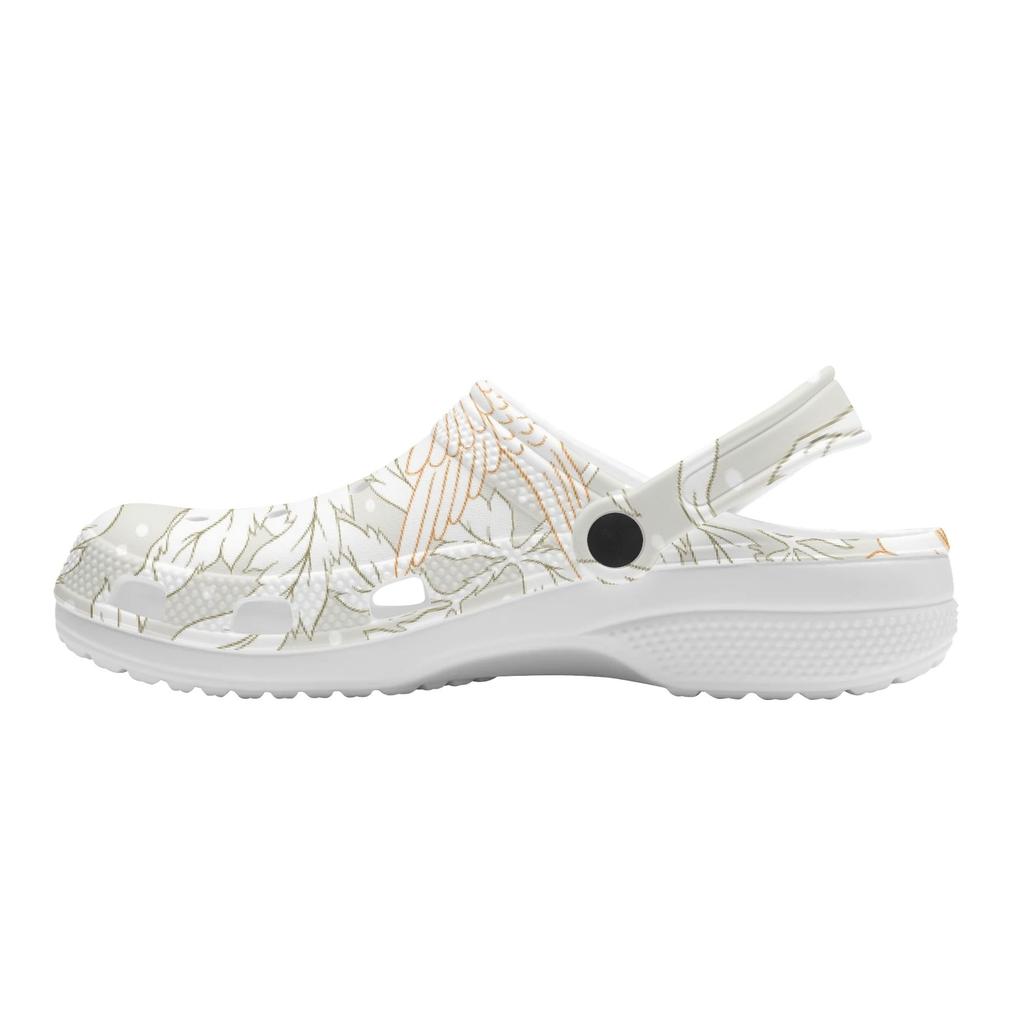 Vacation Printed EVA Clogs Unisex Flexible Slip On Soft Sole Garden Shoes Beach Pool Bathroom Home Home Slippers Beach Wear