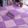 Plush Puzzle Rug: Thickened, Removable, Cold-Insulating Floor Mat for Living Room, Bedroom, or Bedside